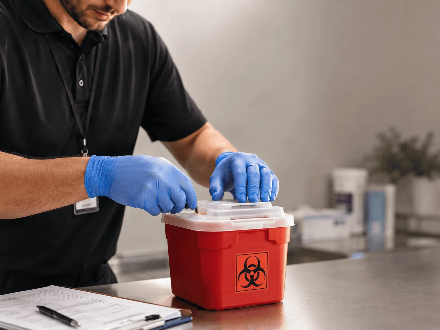 Why choose Sharps Waste Disposal in Mcfaddin, TX